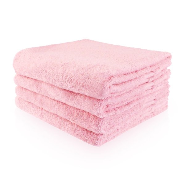 Handdoek roze