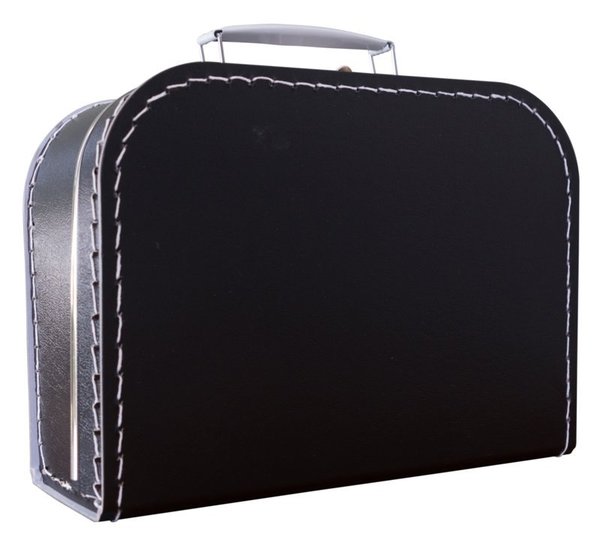 Koffertje Zwart 25 cm