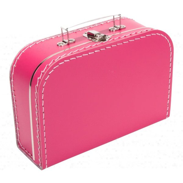 koffertje Fuchia  Roze 25 cm