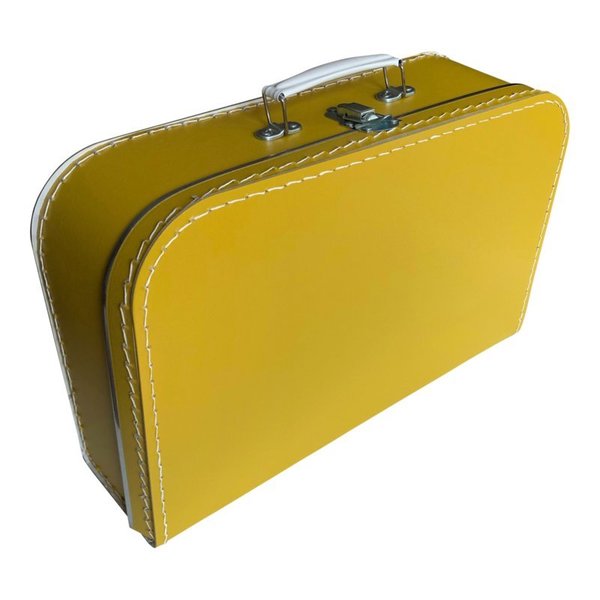 Koffertje  Oker geel 25 cm