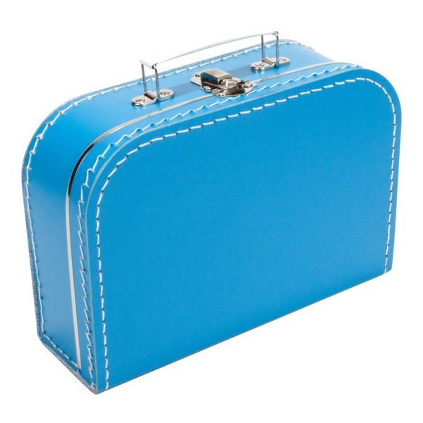Koffertje Turquoise 25 cm